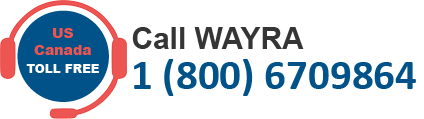 Call WAYRA - USA/Canada Toll free number 1 (800) 6709864